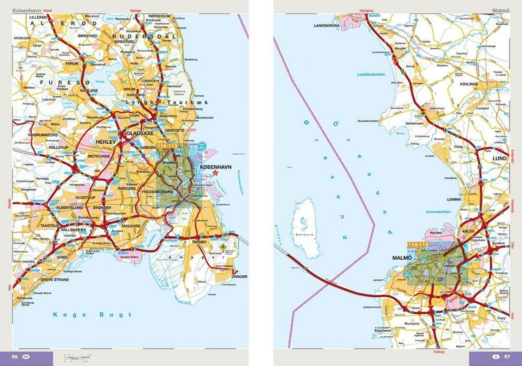 Produktbild: MARCO POLO Reiseatlas D&auml;nemark 1:200.000