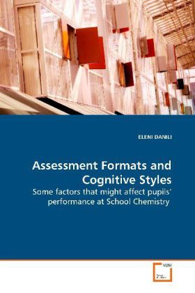 Produktbild: DANILI, E: Assessment Formats and Cognitive Styles