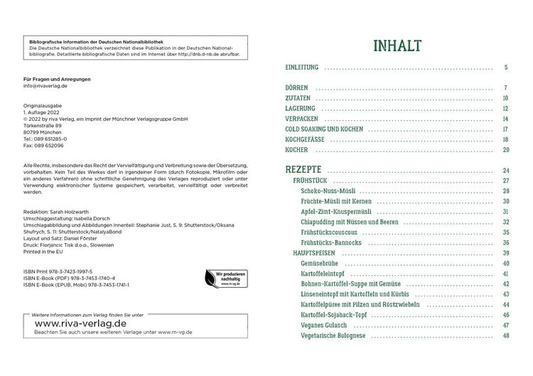 Produktbild: Das Touren-Kochbuch