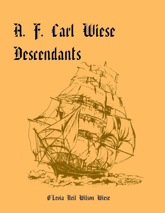 Produktbild: A. F. Carl Wiese Descendants