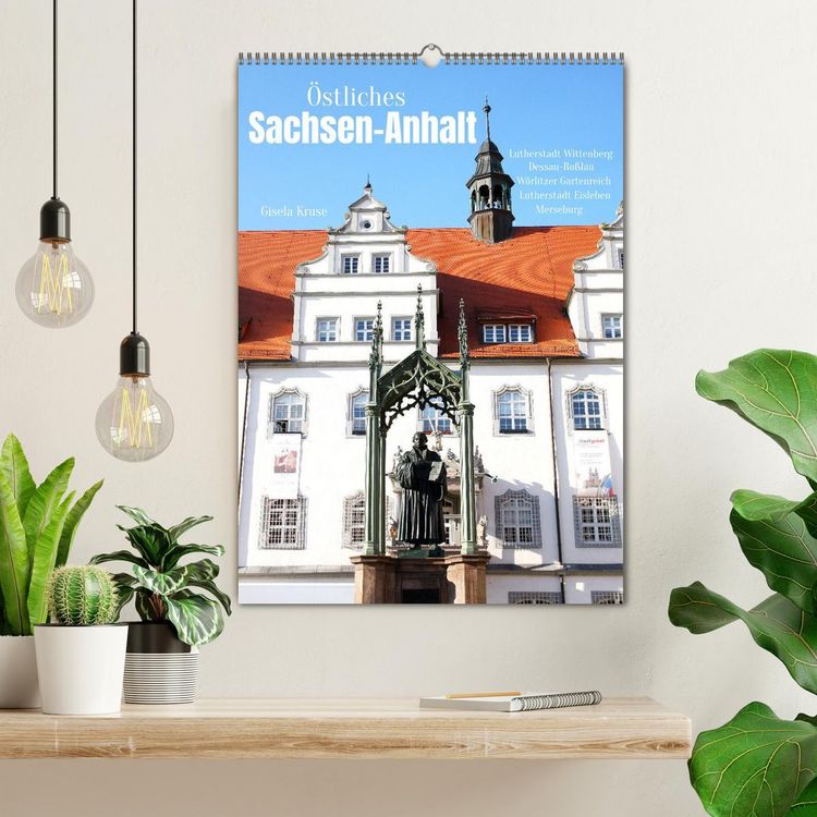 Produktbild: &Ouml;stliches Sachsen-Anhalt (Wandkalender 2026 DIN A2 hoch), CALVENDO Monatskalender