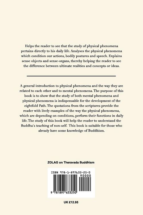 Produktbild: The Buddhist Teaching on Physical Phenomena