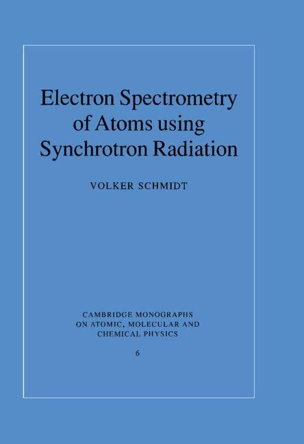 Produktbild: Electron Spectrometry of Atoms using Synchrotron Radiation