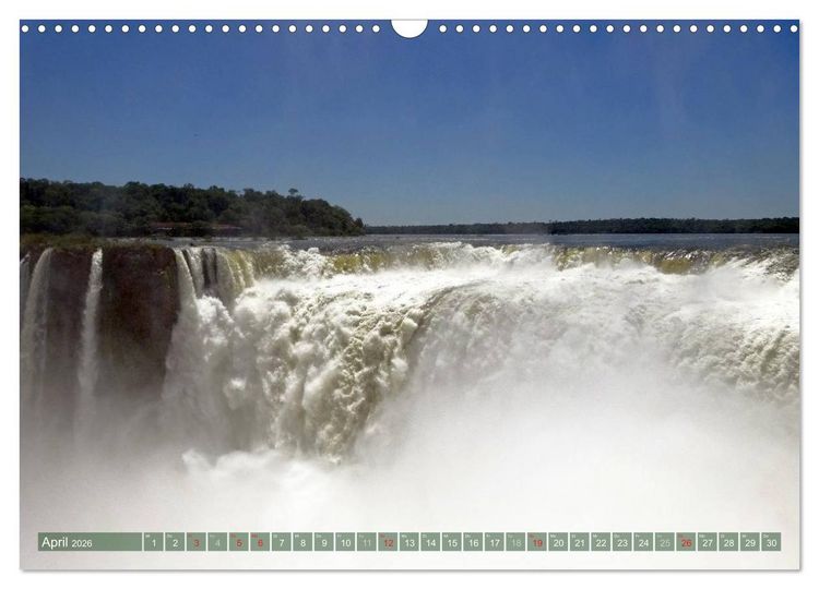 Produktbild: Mein S&uuml;damerika, mein Iguazu (Wandkalender 2026 DIN A3 quer), CALVENDO Monatskalender
