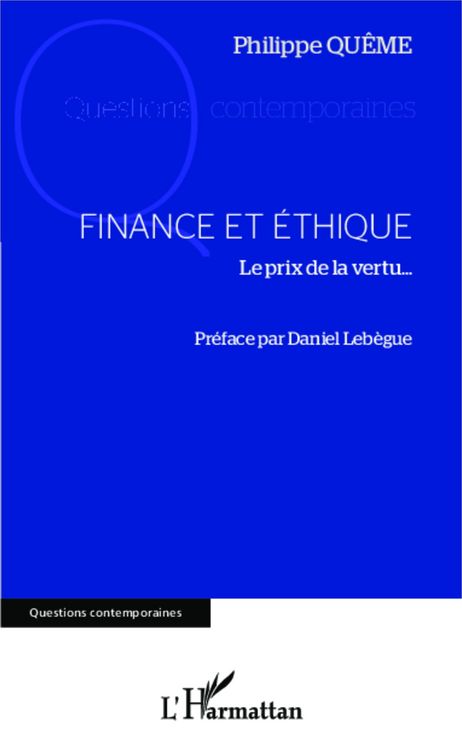 Produktbild: Finance et &eacute;thique