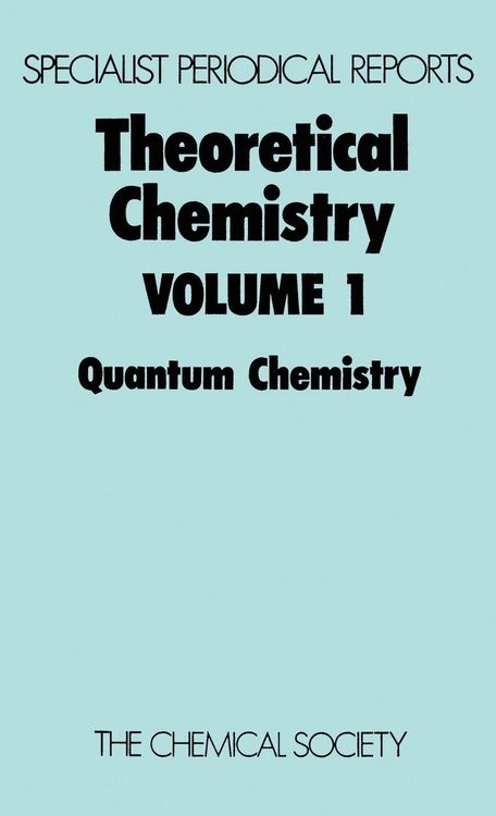 Produktbild: Theoretical Chemistry