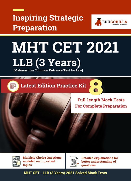 Produktbild: Maharashtra Common Entrance Test [MAH CET] LLB UG (3 Year) Exam 2021