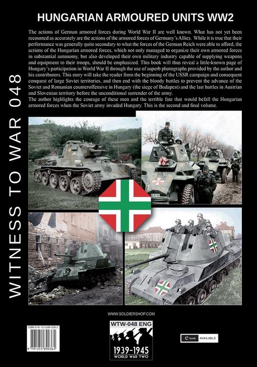 Produktbild: Hungarian armoured units during the Second World War - Vol. 2