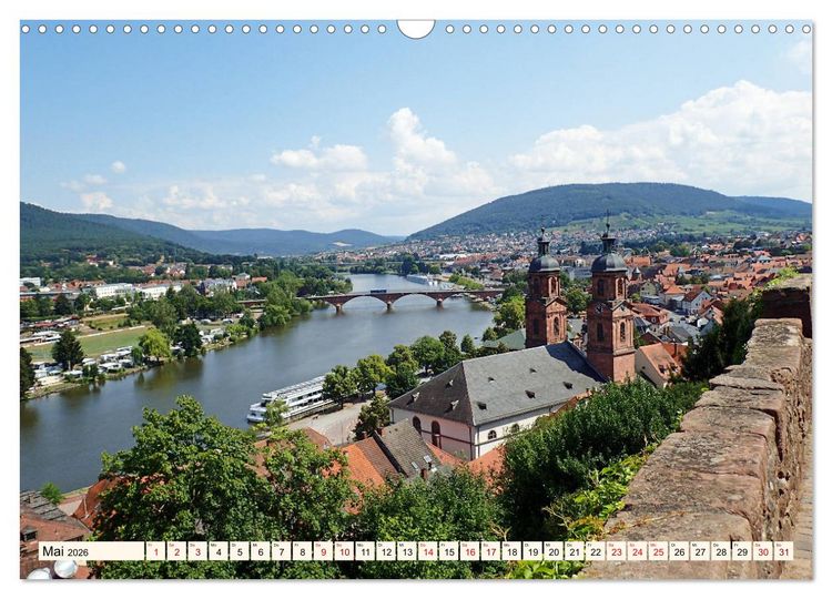 Produktbild: Liebenswertes Miltenberg am Main (Wandkalender 2026 DIN A3 quer), CALVENDO Monatskalender