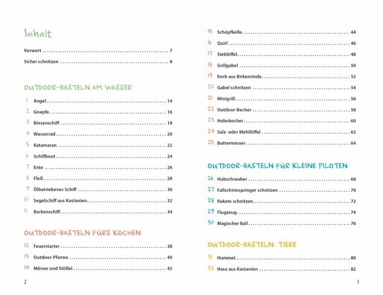 Produktbild: Das Outdoor-Bastelbuch