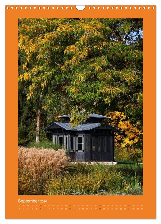 Produktbild: Farbtupferl - Botanischer Garten Augsburg (Wandkalender 2026 DIN A3 hoch), CALVENDO Monatskalender
