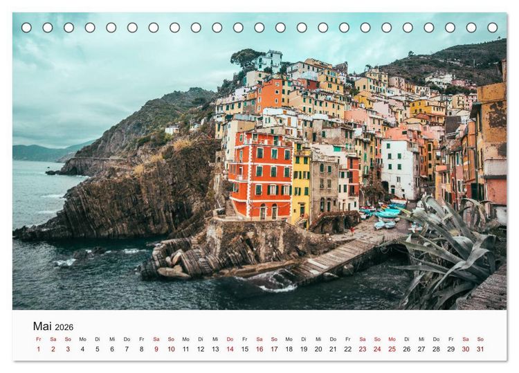 Produktbild: Auf Entdeckungsreise durch Italien (Tischkalender 2026 DIN A5 quer), CALVENDO Monatskalender