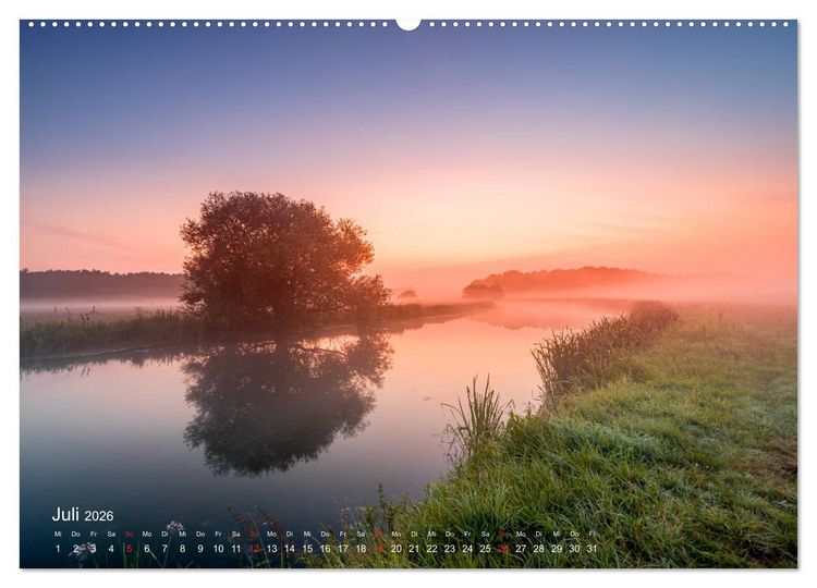 Produktbild: Deutschland Blicke in die Natur (hochwertiger Premium Wandkalender 2026 DIN A2 quer), Kunstdruck in Hochglanz