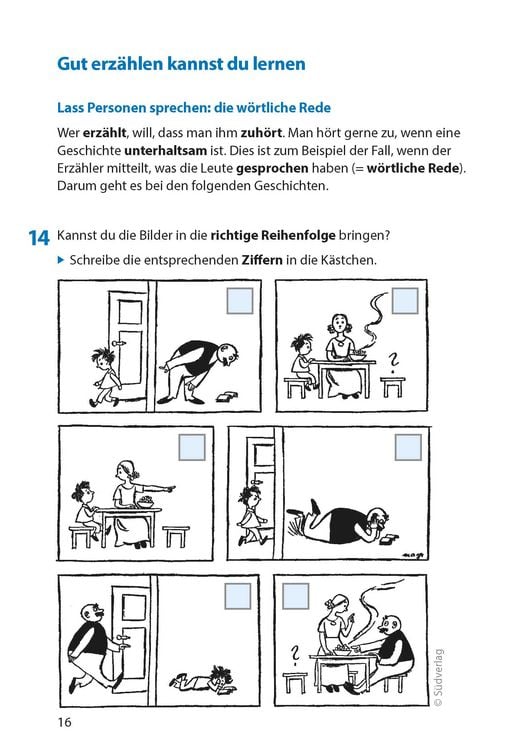 Produktbild: Deutsch 4./5. Klasse &Uuml;bungsheft - Bildergeschichte