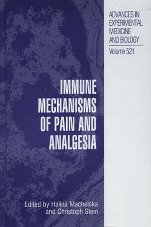 Produktbild: Immune Mechanisms of Pain and Analgesia