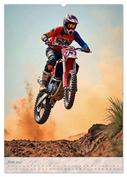 Produktbild: Gravity Rebels - Extrem-Motocross in Action (hochwertiger Premium Wandkalender 2027 DIN A2 hoch), Kunstdruck in Hochglanz