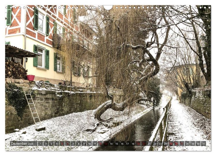Produktbild: Lieblingspl&auml;tze in und um T&uuml;bingen (Wandkalender 2026 DIN A3 quer), CALVENDO Monatskalender