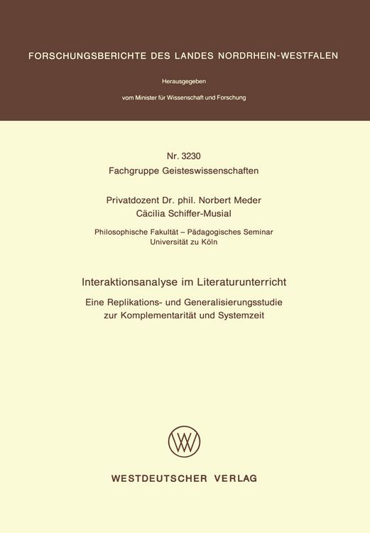 Produktbild: Interaktionsanalyse im Literaturunterricht