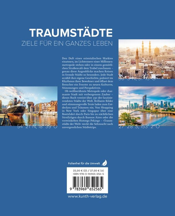 Produktbild: KUNTH Bildband Traumst&auml;dte