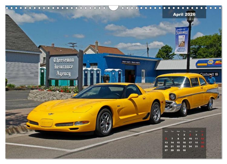 Produktbild: US Classic Cars (Wall Calendar 2026 DIN A3 landscape), CALVENDO 12 Month Wall Calendar
