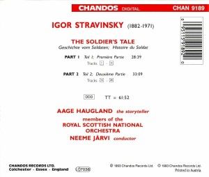 Produktbild: J&auml;rvi, N: Soldiers Tale