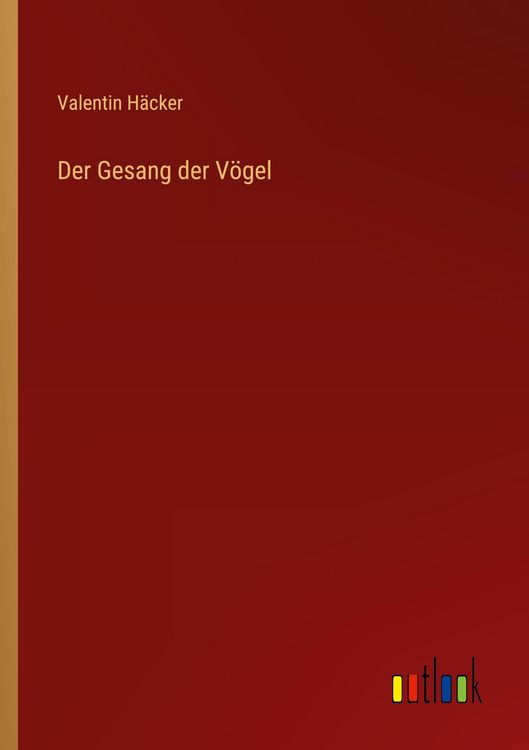 Produktbild: Der Gesang der V&ouml;gel