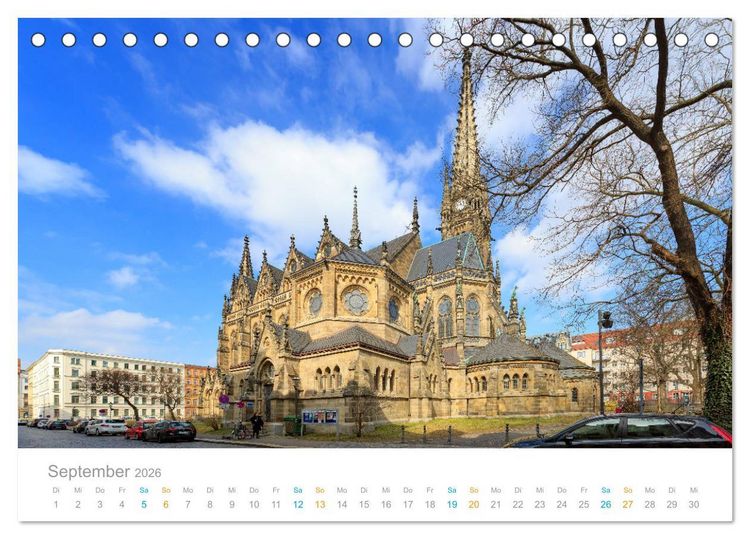 Produktbild: Leipzig - Spaziergang durch Epochen (Tischkalender 2026 DIN A5 quer), CALVENDO Monatskalender