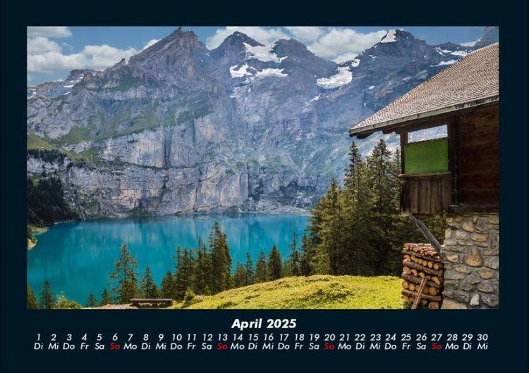 Produktbild: Die Seen der Erde 2025 Fotokalender DIN A4