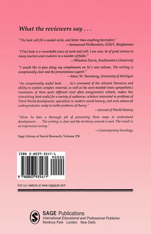Produktbild: Social Change and Development
