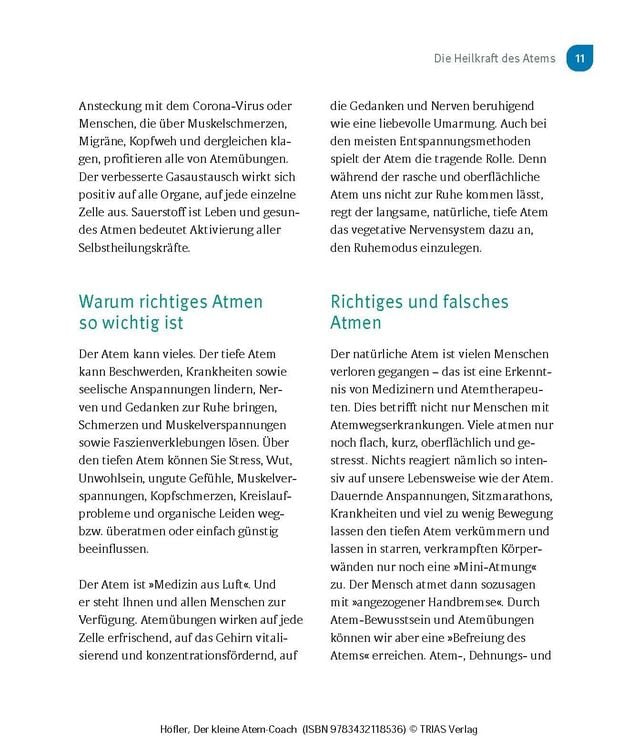Produktbild: Der kleine Atem-Coach