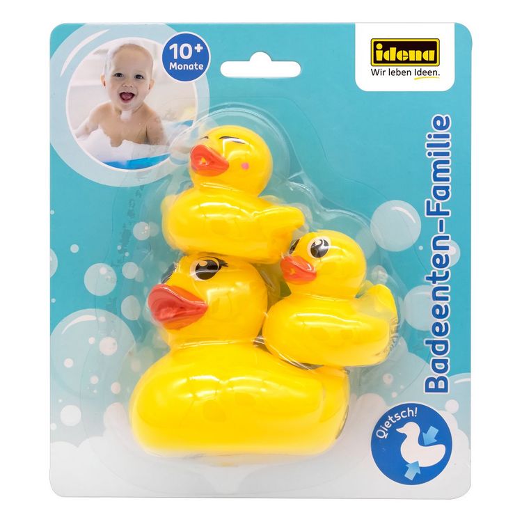 Produktbild: Idena Badeenten Familie Mutter + 2 Babys 3 St&uuml;ck