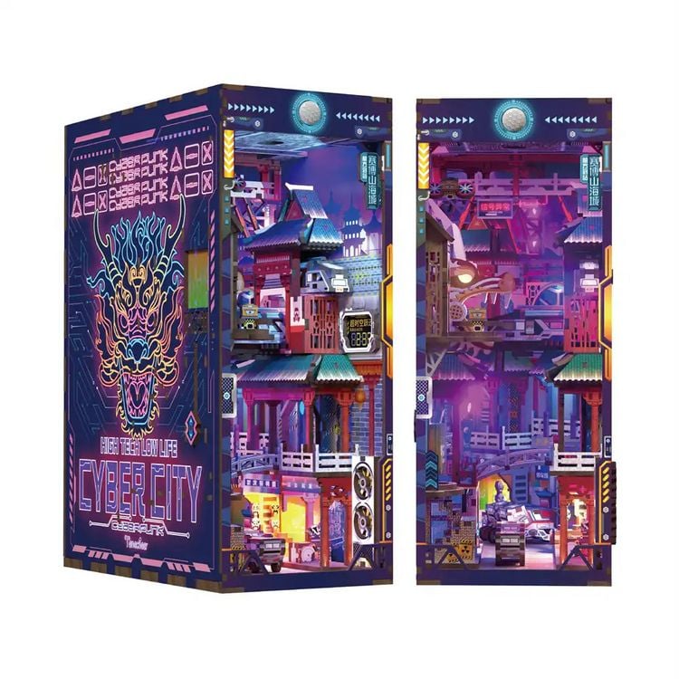 Produktbild: Book Nook DIY B&uuml;cherecke Cyber City