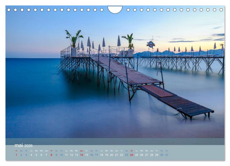 Produktbild: Littoral de la C&ocirc;te d'Azur (Calendrier mural 2026 DIN A4 vertical), CALVENDO calendrier mensuel