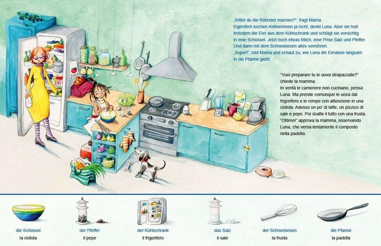 Produktbild: In der K&uuml;che (Deutsch-Italienisch)
