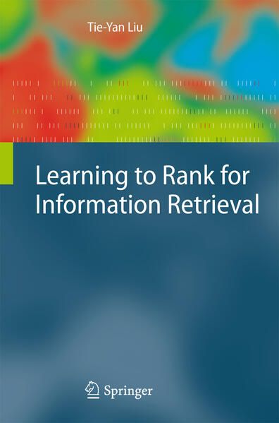 Produktbild: Learning to Rank for Information Retrieval
