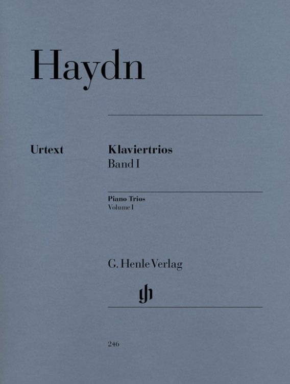 Produktbild: Joseph Haydn - Klaviertrios, Band I