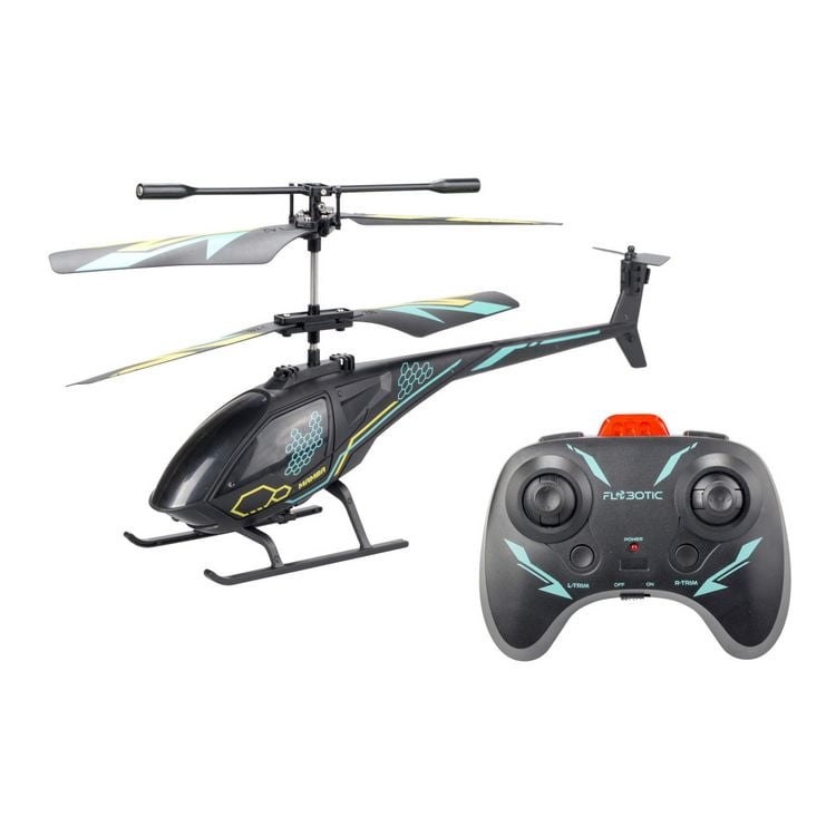 Produktbild: IR Helikopter Silverlit FLYBOTIC Air Mamba 23cm schwarz/t&uuml;rkis