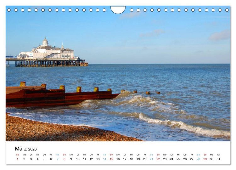 Produktbild: East Sussex (Wandkalender 2026 DIN A4 quer), CALVENDO Monatskalender