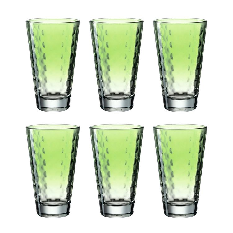 Produktbild: Leonardo LD Becher Pastell h.gr&uuml;n Optic 6er Set 300ml LD Becher Pastell h.gr&uuml;n Optic 6er Set 300ml