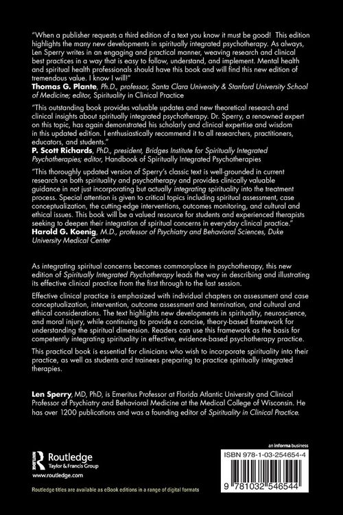 Produktbild: Spiritually Integrated Psychotherapy