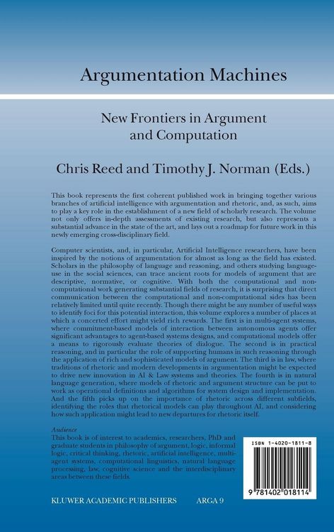 Produktbild: Argumentation Machines