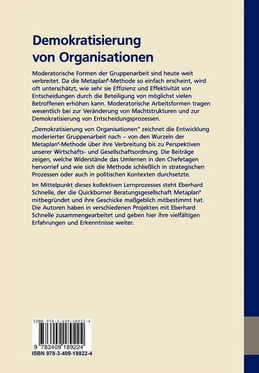 Produktbild: Demokratisierung von Organisationen