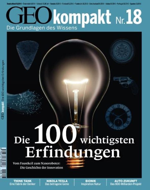 Bild vom Artikel GEOkompakt / GEOkompakt 18/2009 - Die 100 wichtigsten Erfindungen vom Autor Michael Schaper