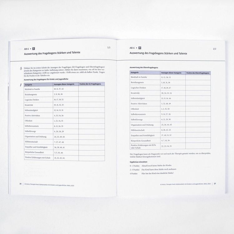 Produktbild: Therapie-Tools St&auml;rkenarbeit mit Kindern und Jugendlichen