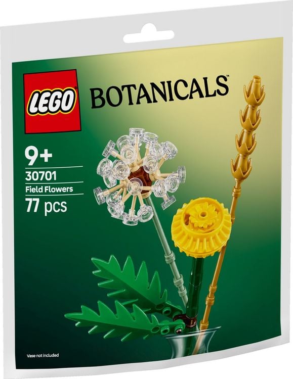 Bild vom Artikel LEGO® Botanicals Feldblumen (30701); Bauset vom Autor 