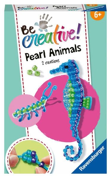 Produktbild: BeCreative Mini - Perlentiere Seepferdchen