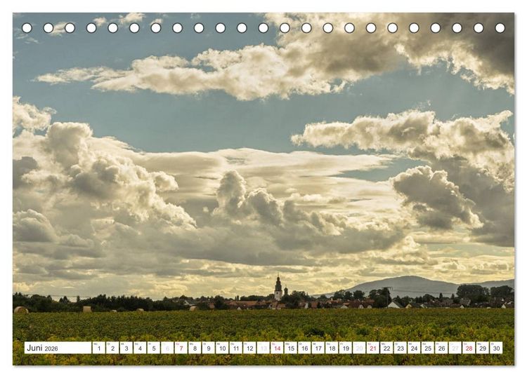 Produktbild: Die Wetterau - Landschaft und Kultur (Tischkalender 2026 DIN A5 quer), CALVENDO Monatskalender
