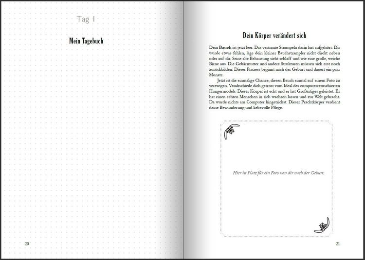 Produktbild: Wochenbett - &Uuml;berlebenshandbuch, Tagebuch und Anker f&uuml;r die ersten Wochen nach der Geburt