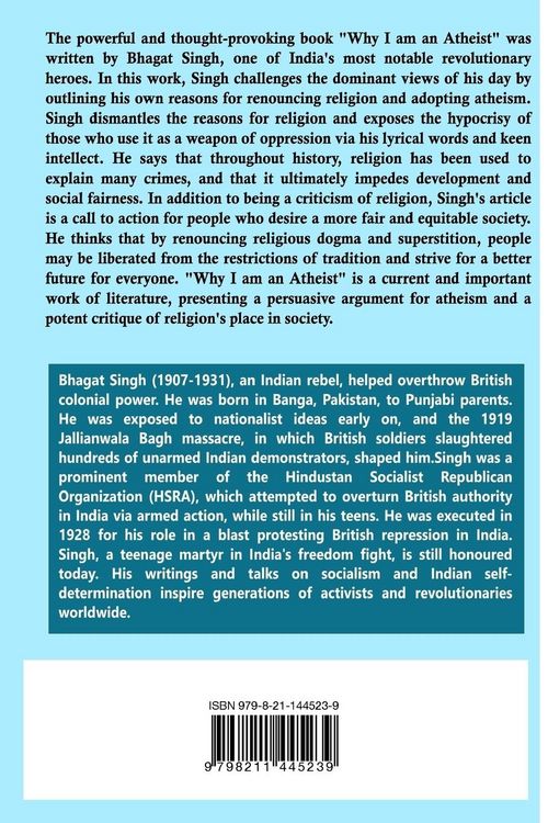 Produktbild: Why I am an Atheist and Other Writings