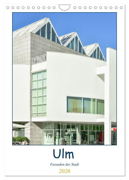 Produktbild: Ulm Fassaden der Stadt (Wandkalender 2026 DIN A4 hoch), CALVENDO Monatskalender